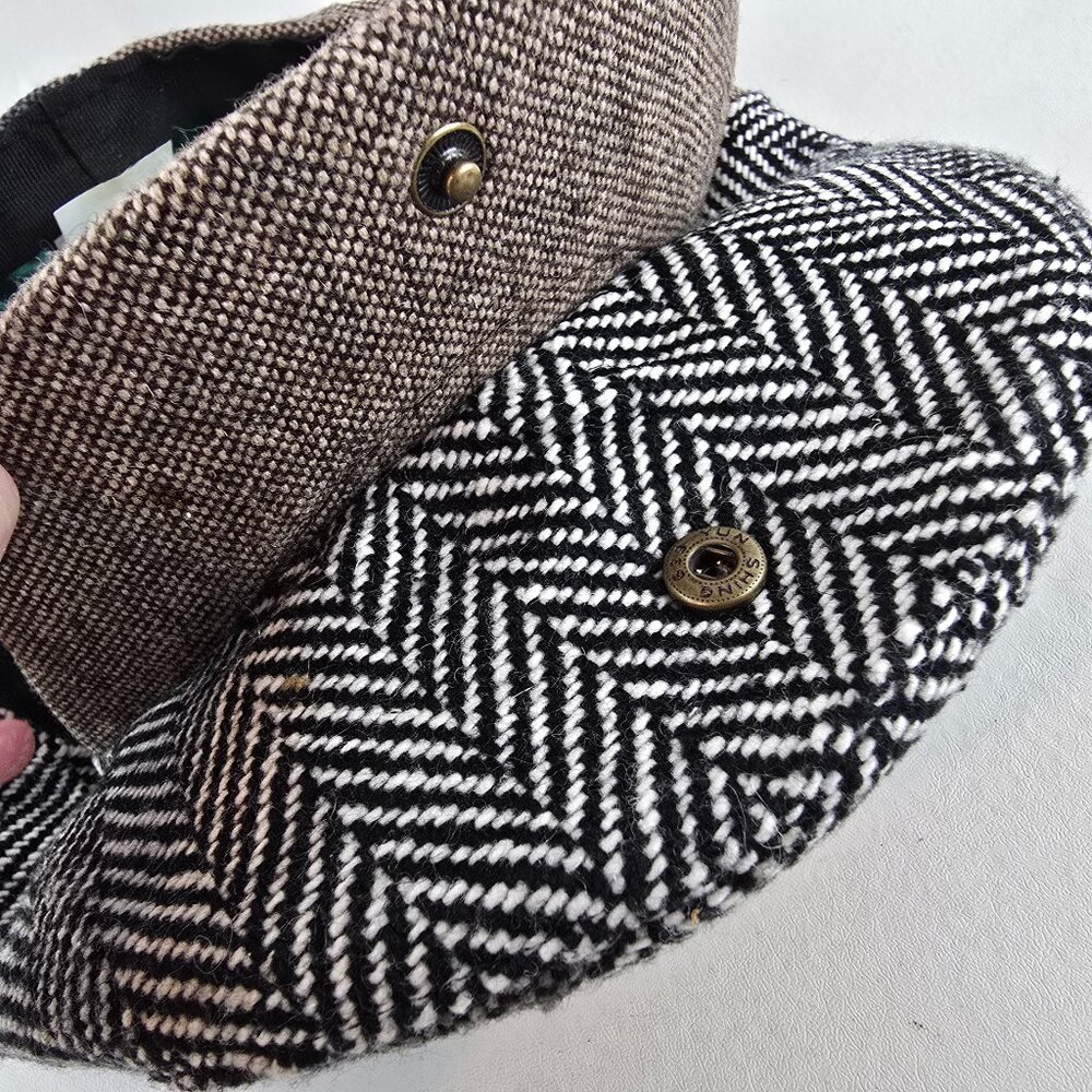 Patrick Francis Ireland Patchwork Flat Cap Small … - image 8